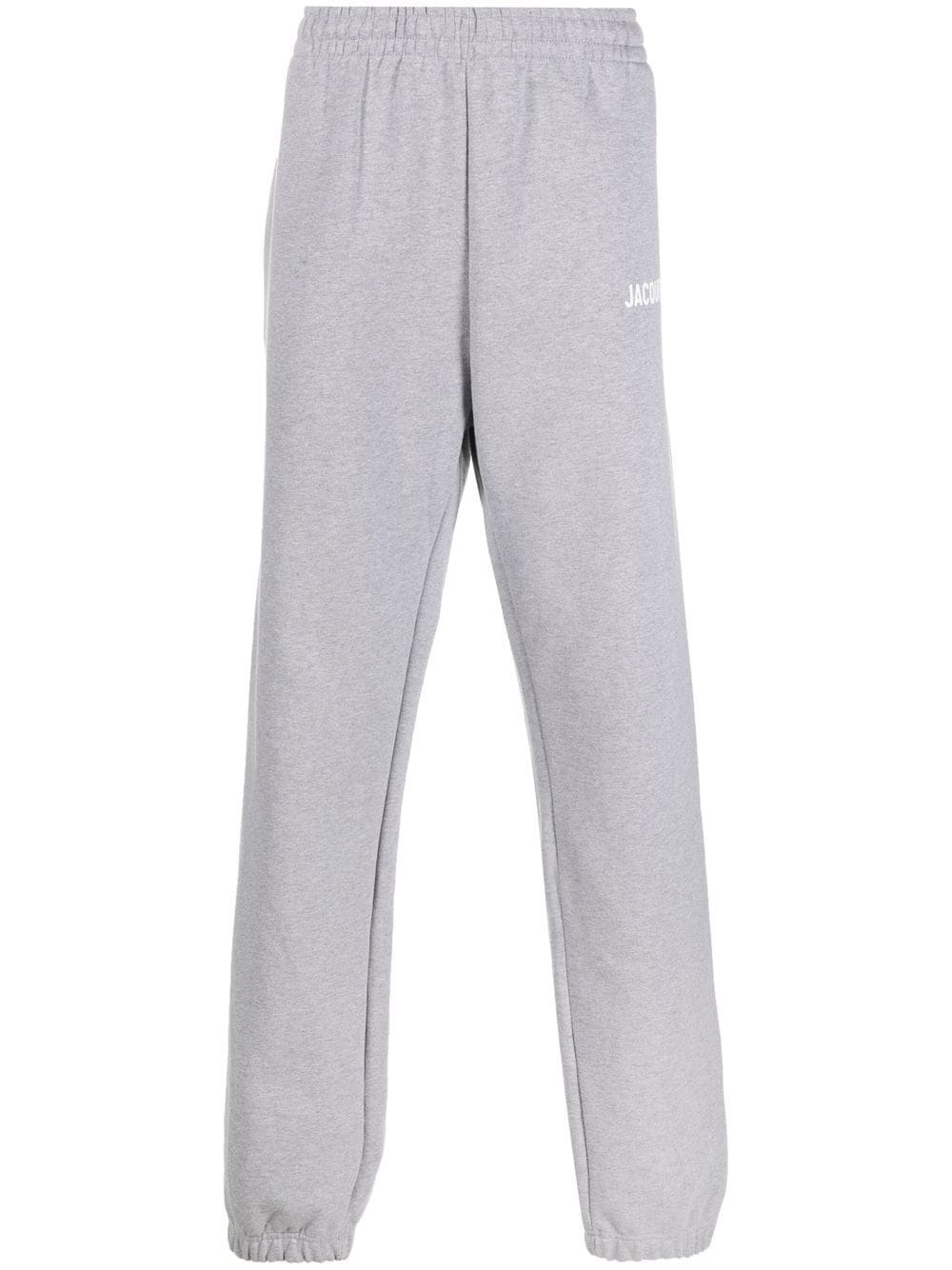 logo-print organic cotton track pants - 1