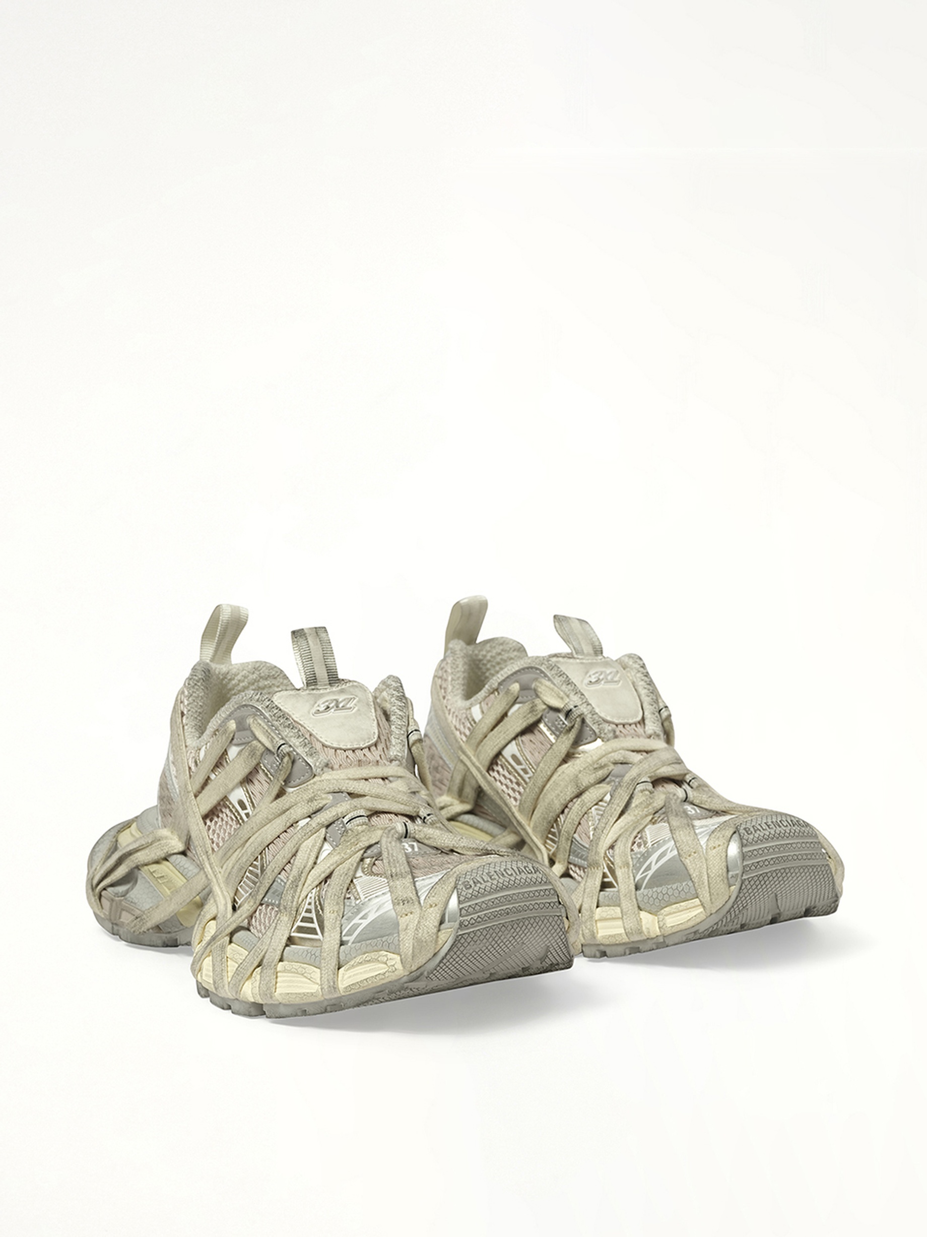 3XL Extreme Laces Sneaker in Eggshell - 2