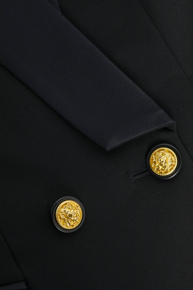 Imogen Satin Lapel Blazer 3