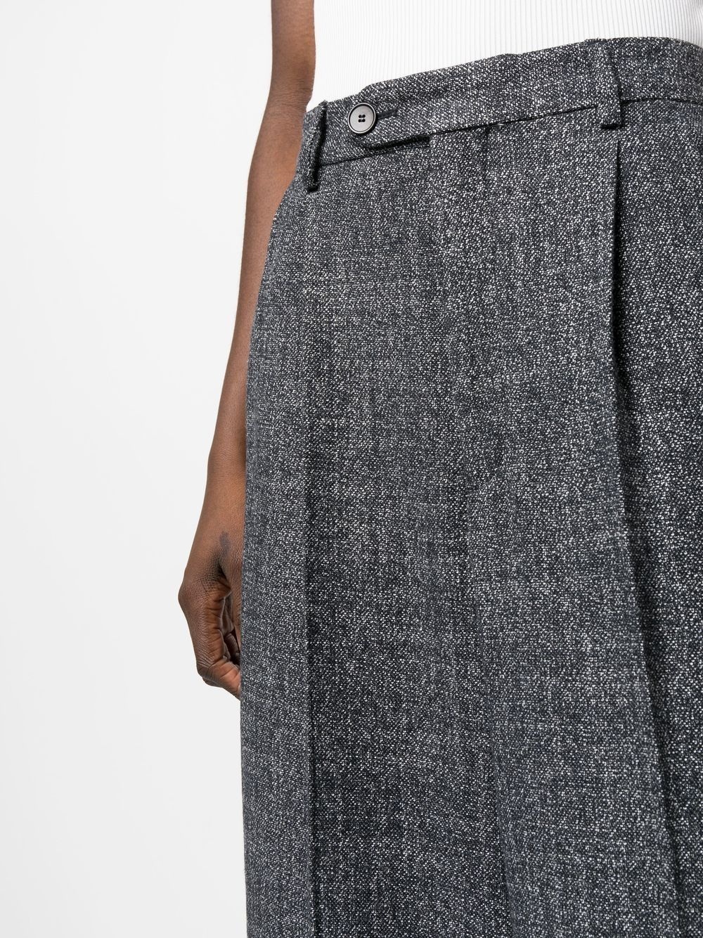straight-leg trousers - 5