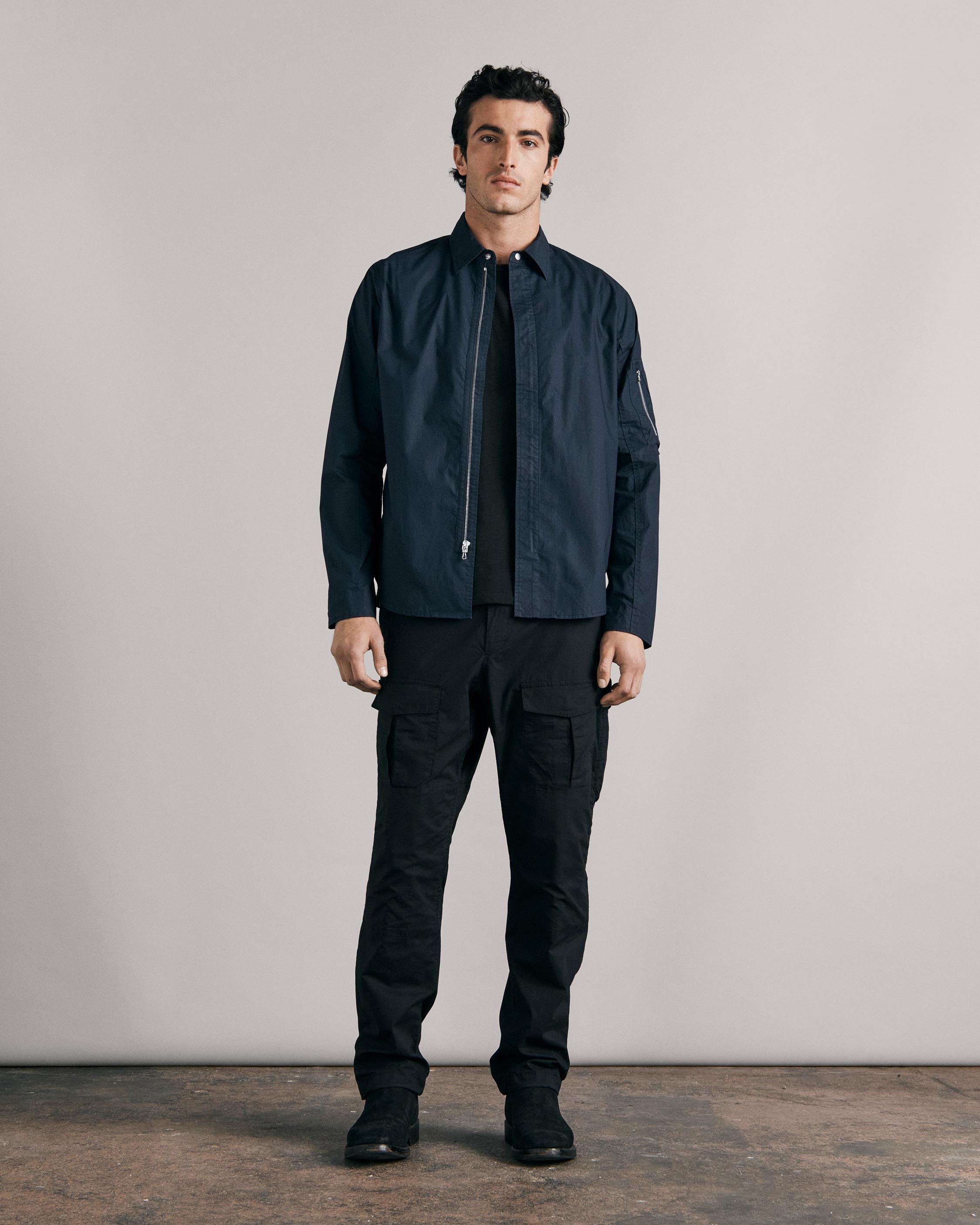 Flight Paper Cotton Shirt Jacket
Relaxed Fit Jacket - 3