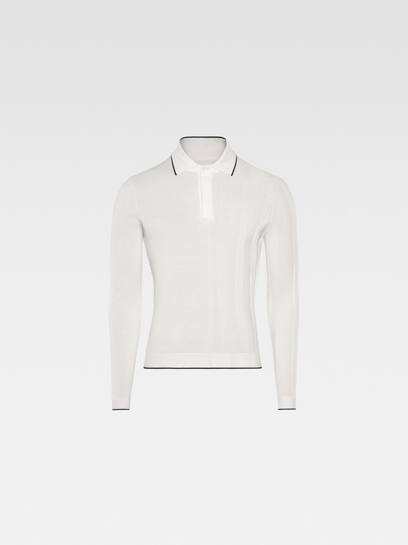 The Tricot long-sleeve polo shirt 1