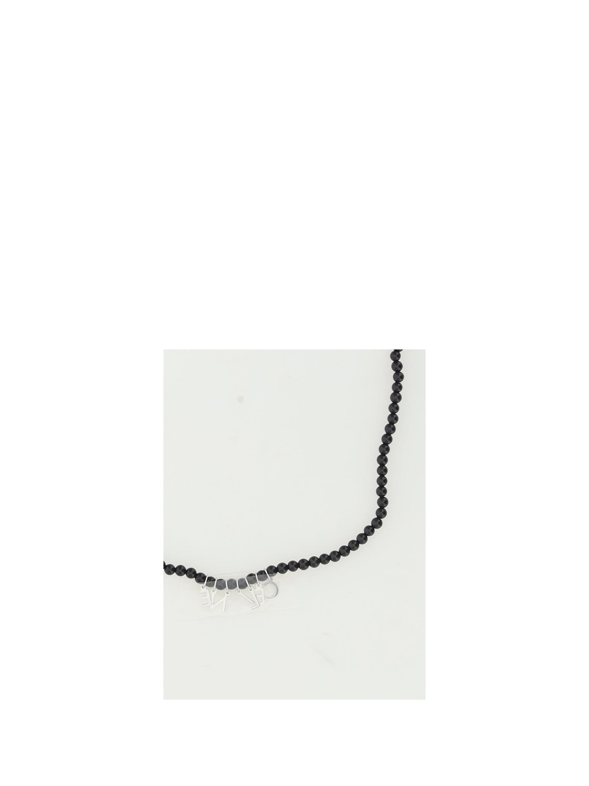 Celine Men Onyx Beads Necklace - 2