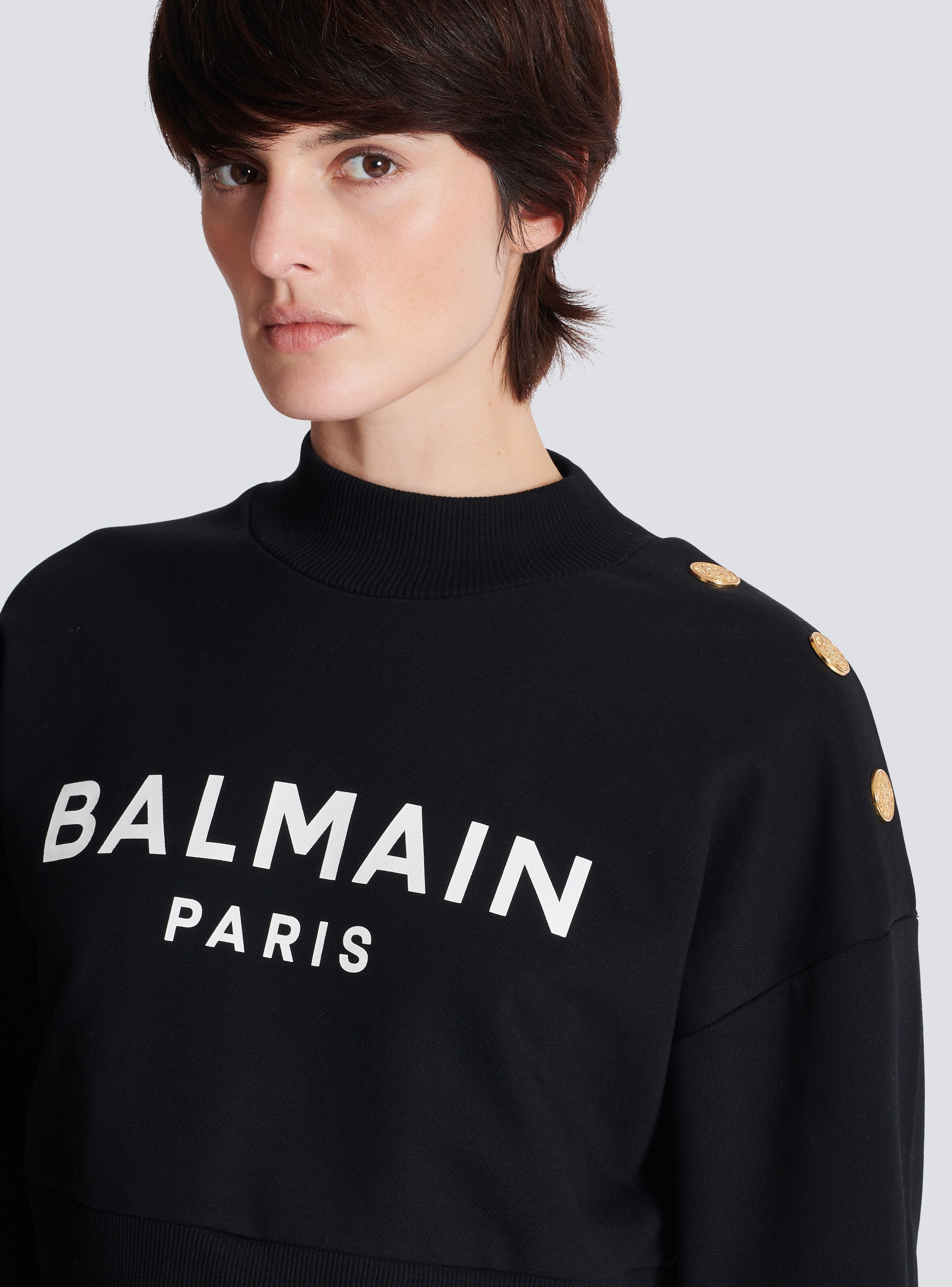 Printed Balmain Paris sweatshirt - 7
