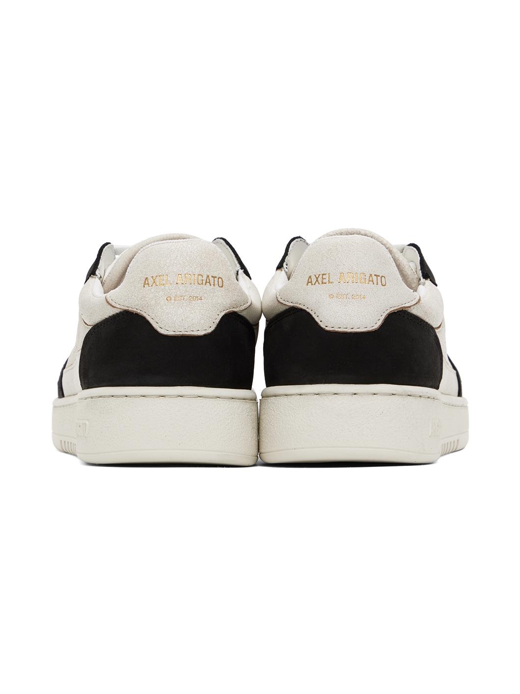 Beige & Black Dice Lo Sneakers - 2