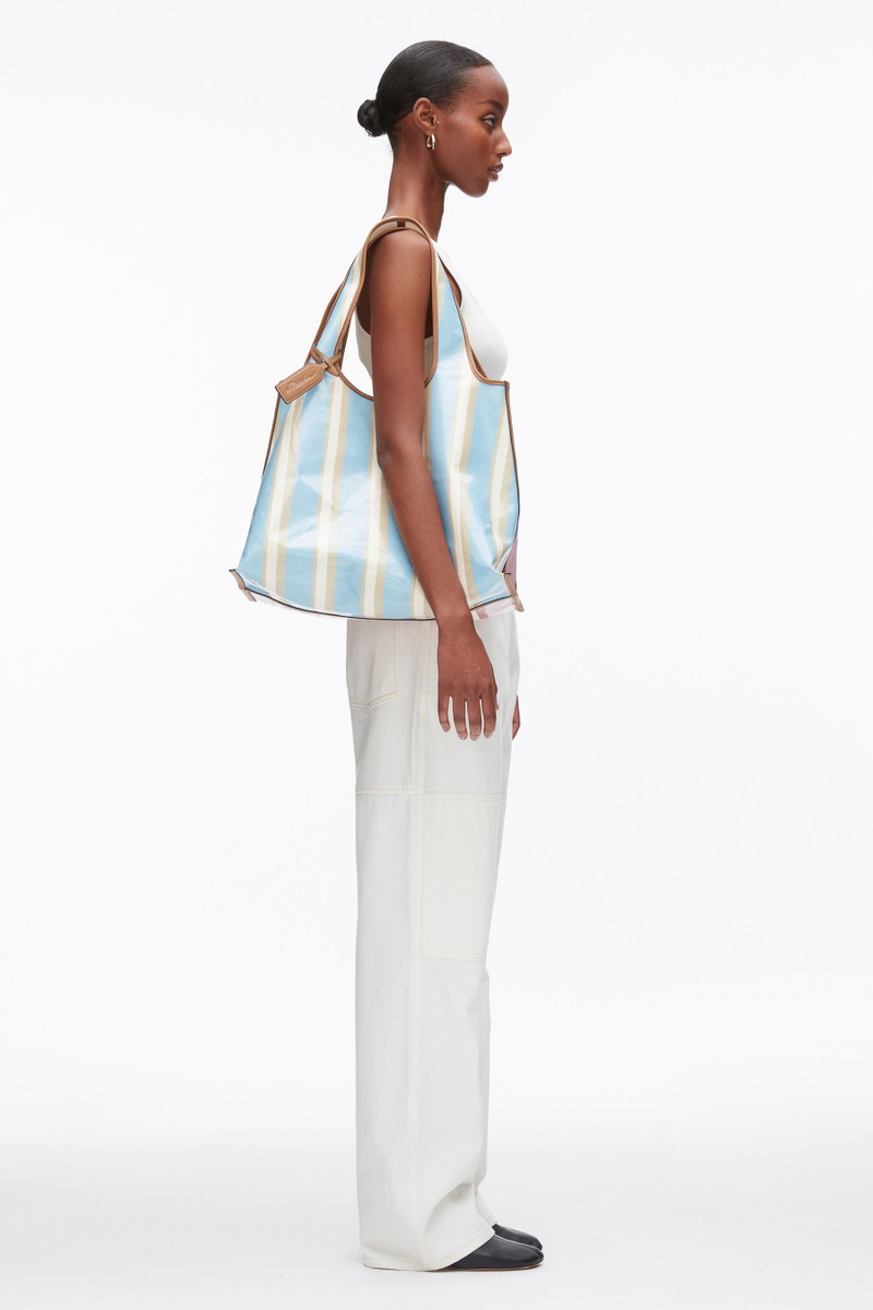 Dual Stripe Market Tote 6