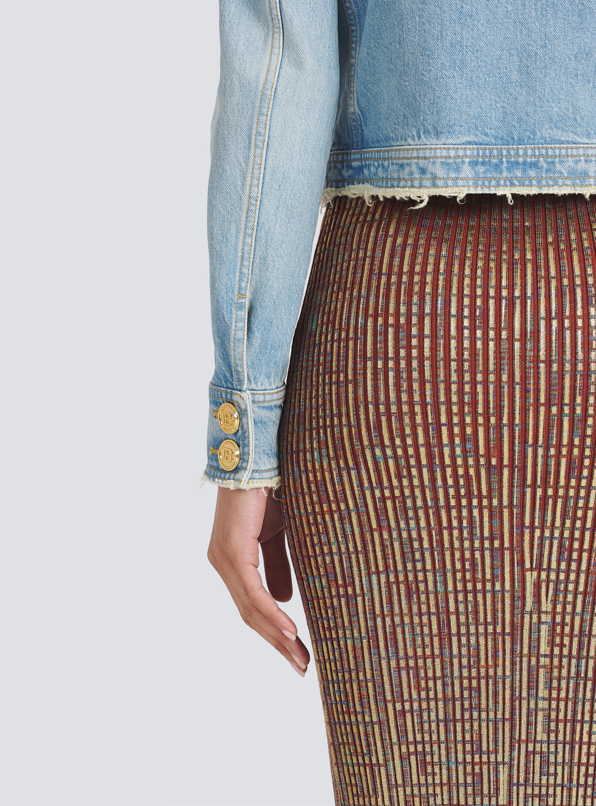 Vintage denim jacket - 6