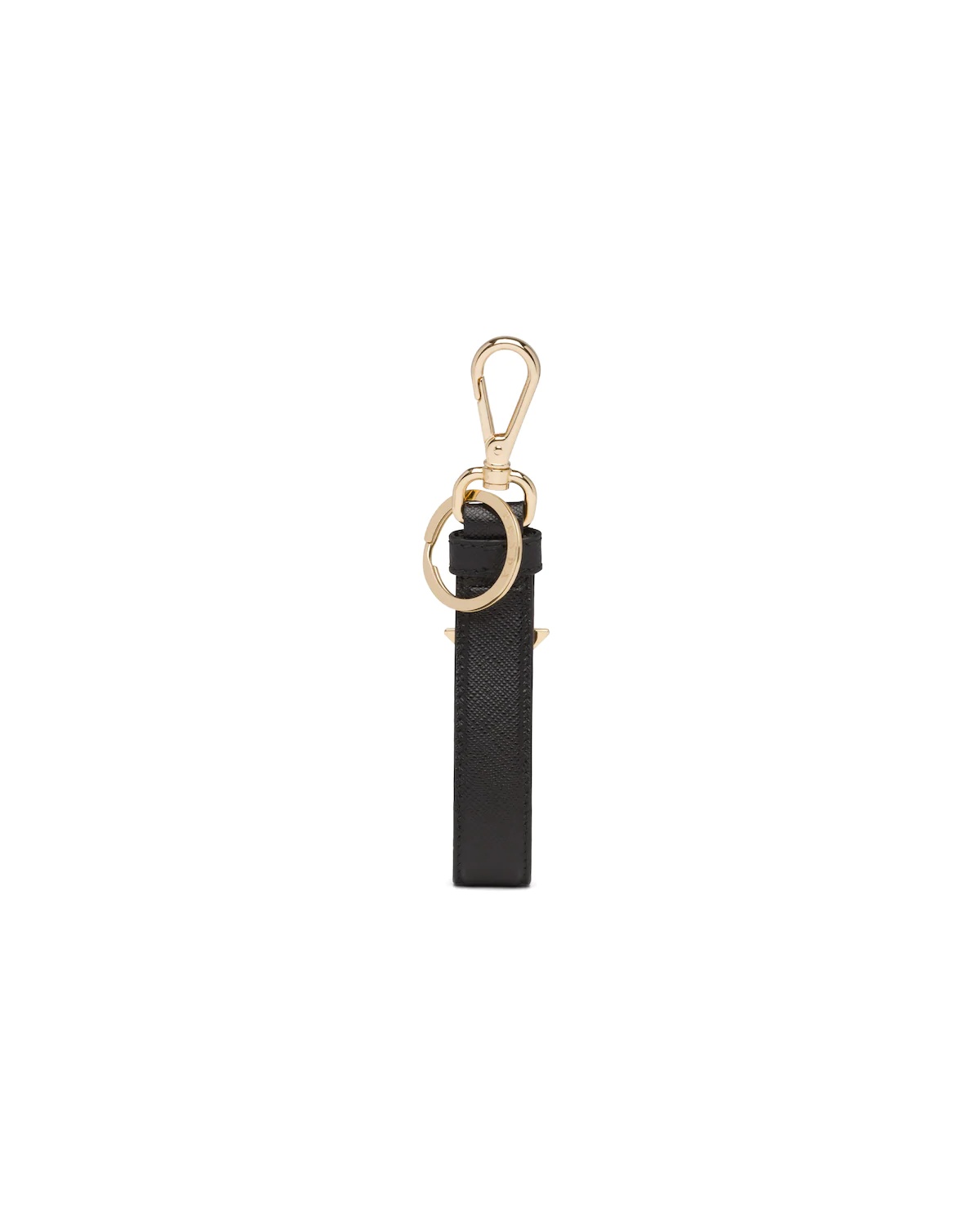 Saffiano leather keychain - 2