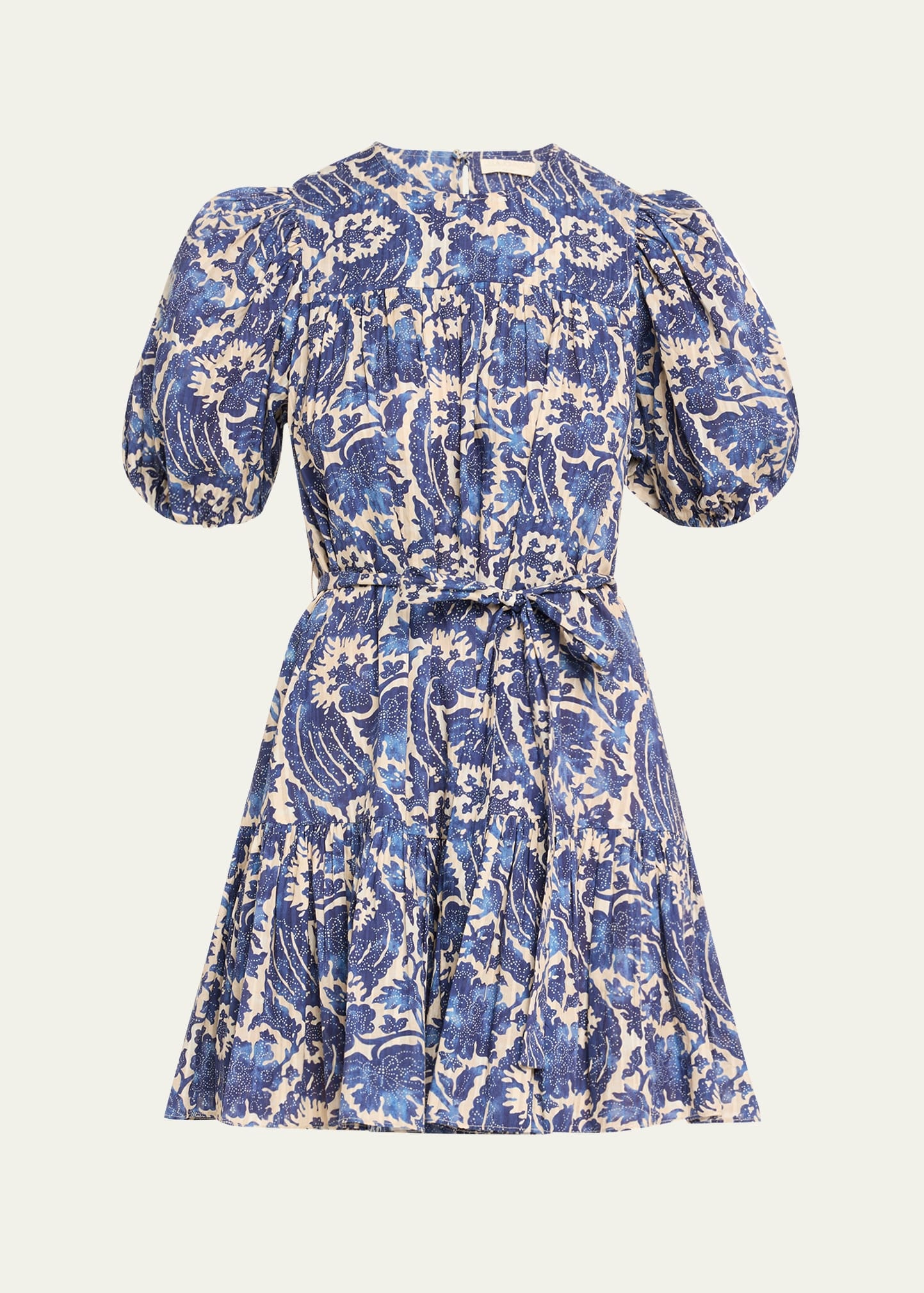 Rosalie Short-Sleeve Mini Dress - 1