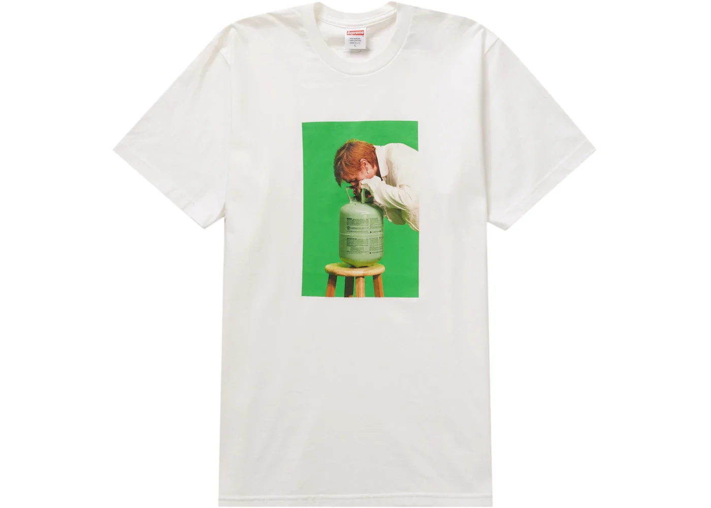 Supreme Mark Leckey GreenScreen Tee White - 1