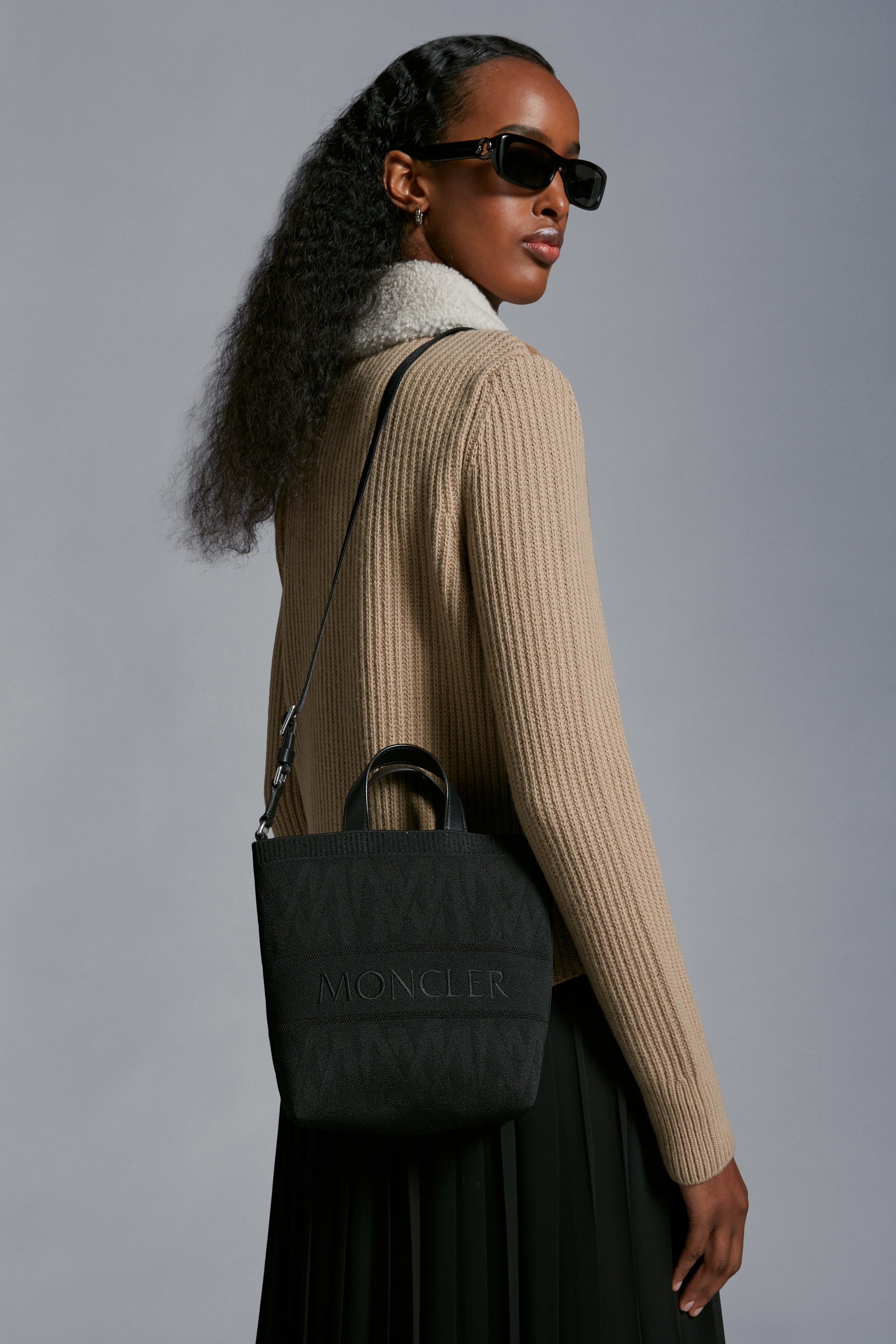 Knit Mini Tote Bag - 2