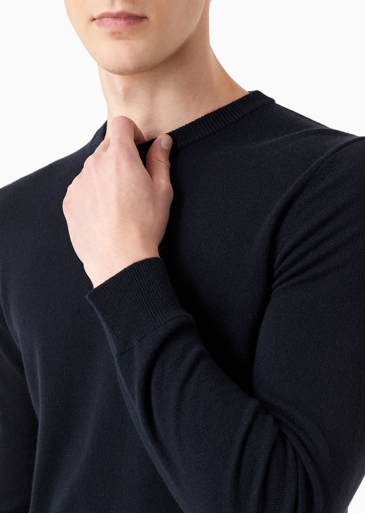 Cashmere crew-neck jumper - 6