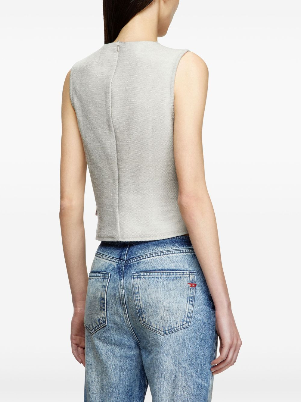 distressed tank top - 4