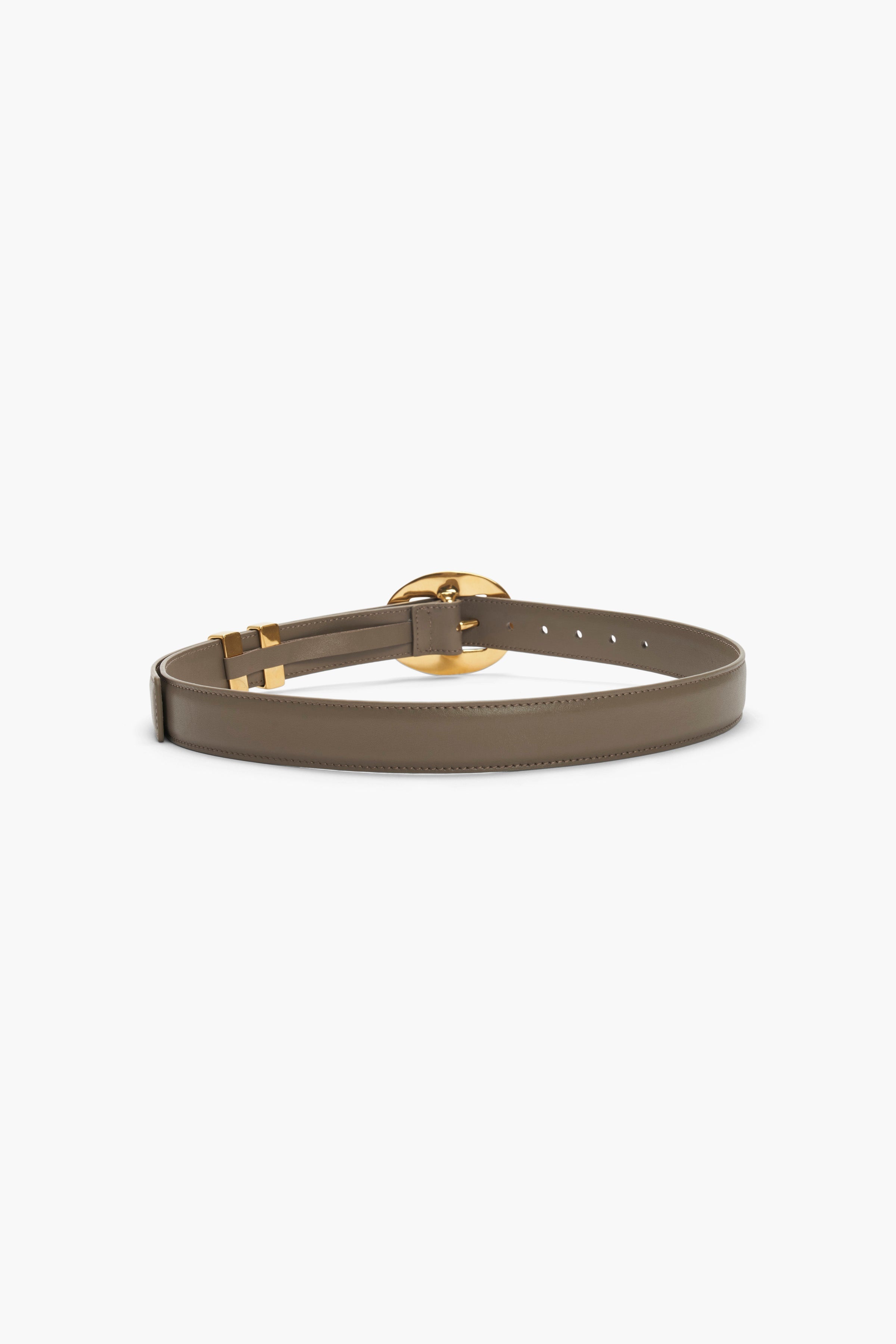 VINTAGE BRASS BUCKLE BELT - 3