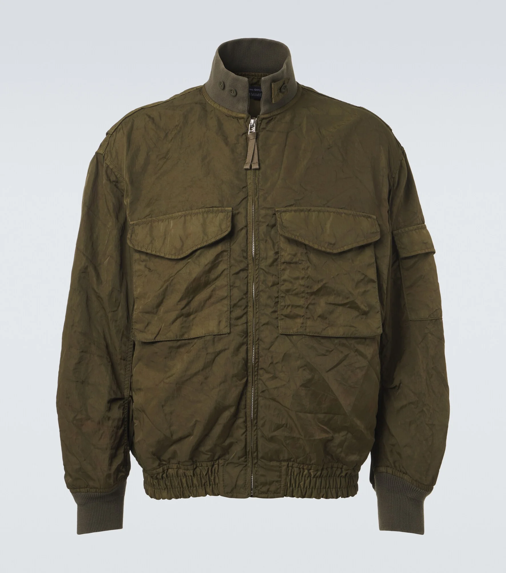 Zip-up bomber jacket - 1
