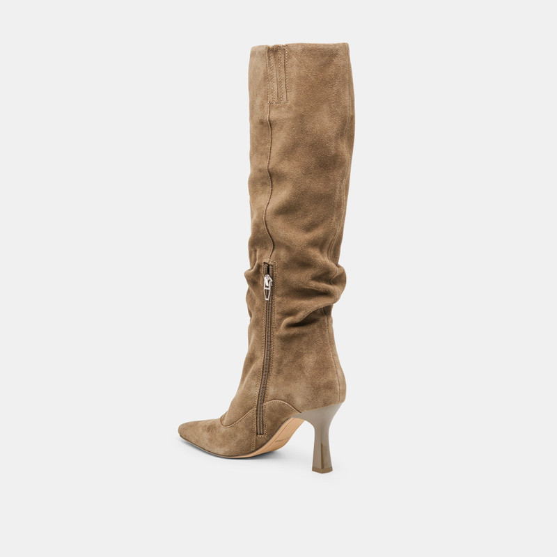 LOUSA BOOTS OLIVE SUEDE 5