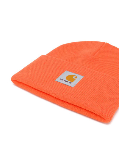 Carhartt turn-up logo beanie outlook