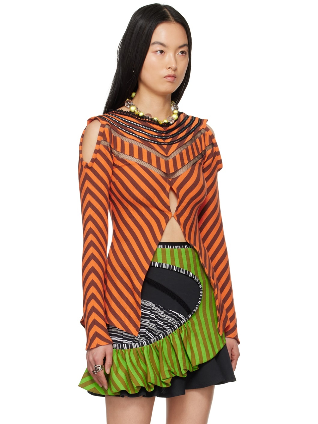 Orange Panoply Top - 2