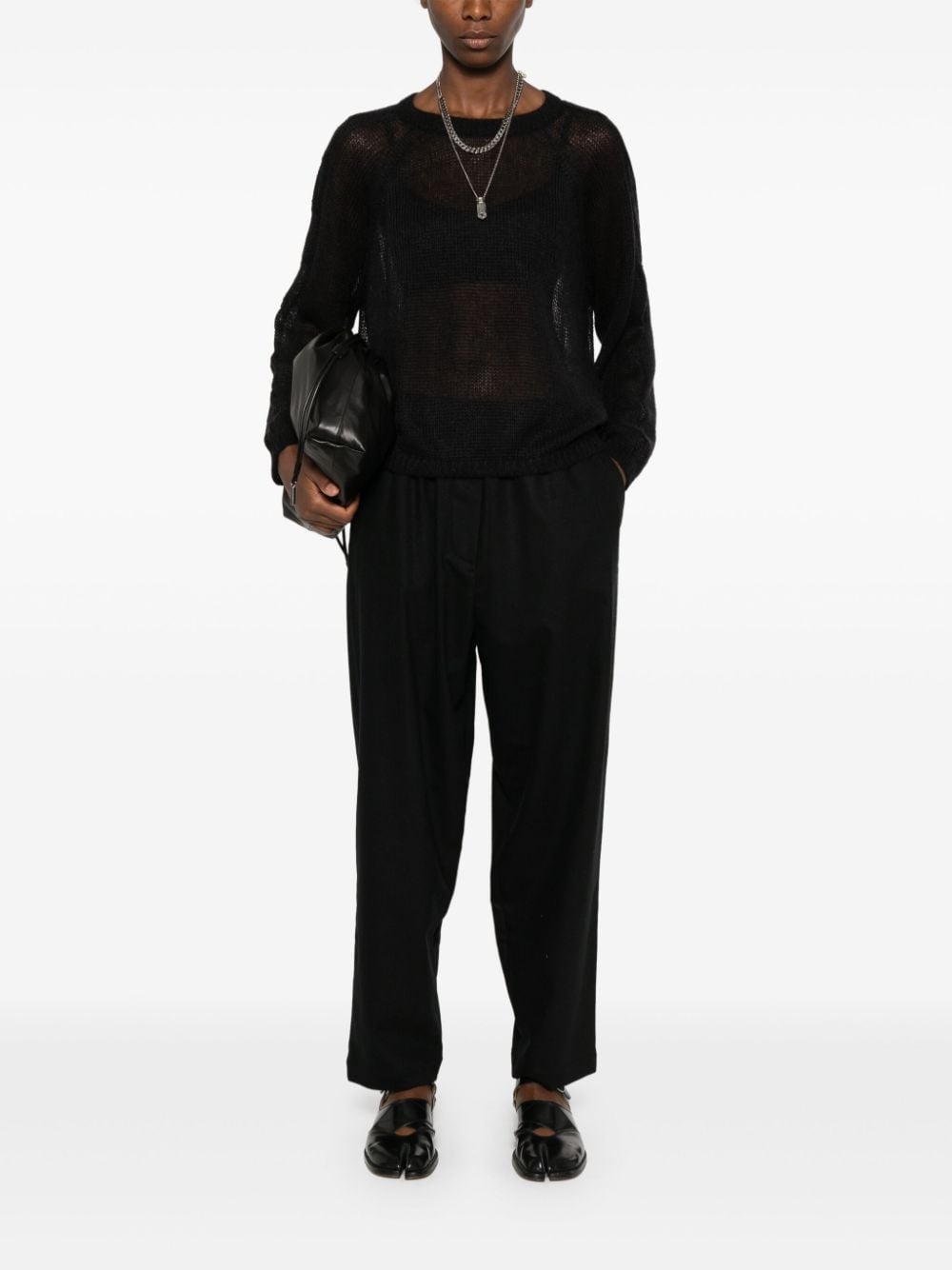 flannel trousers - 2
