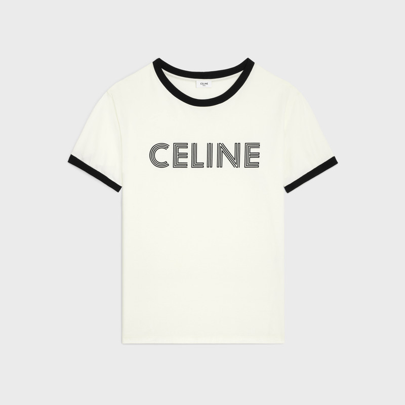 celine loose T-shirt in cotton jersey 1