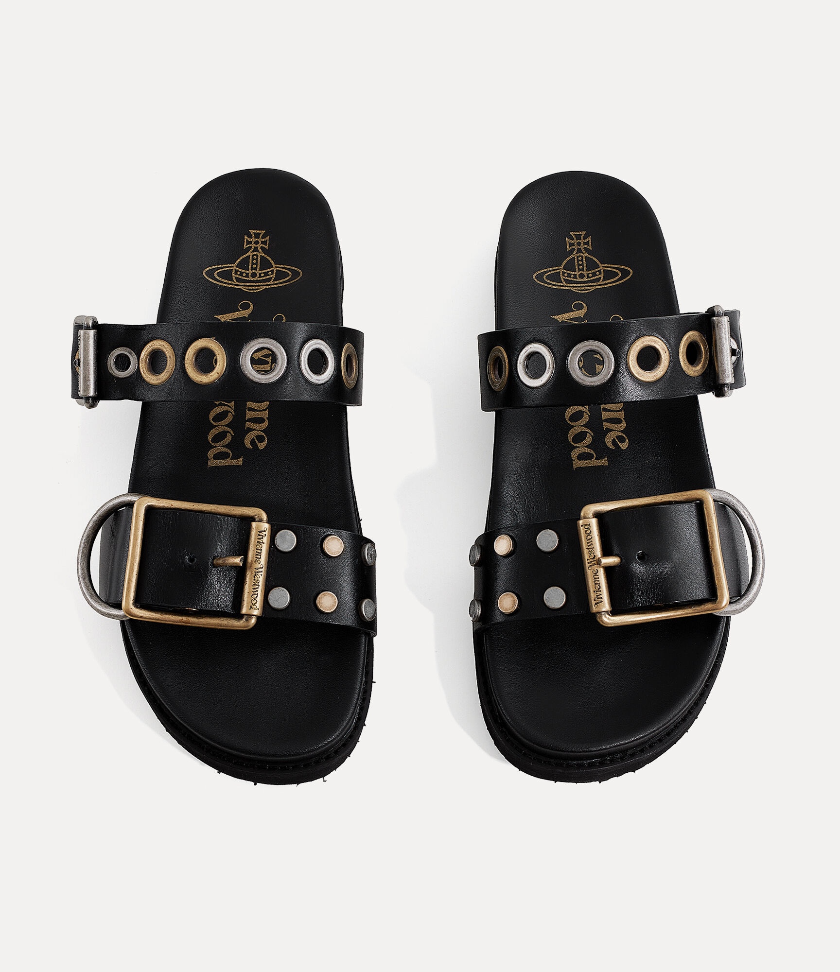 Vivienne Westwood◆アレックススタッドサンダル Vivienne Westwood Men's' Alex Stud Sandals in Black | LN-CC®