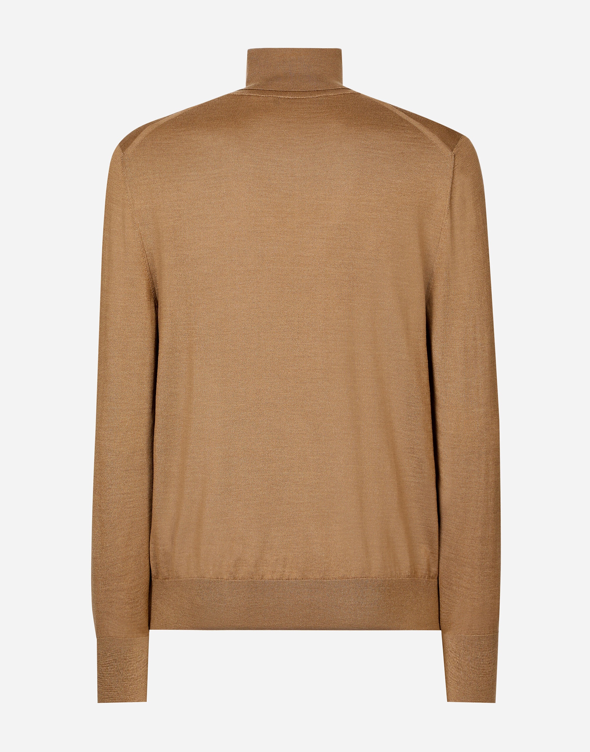 Cashmere and silk turtle-neck sweater - 7