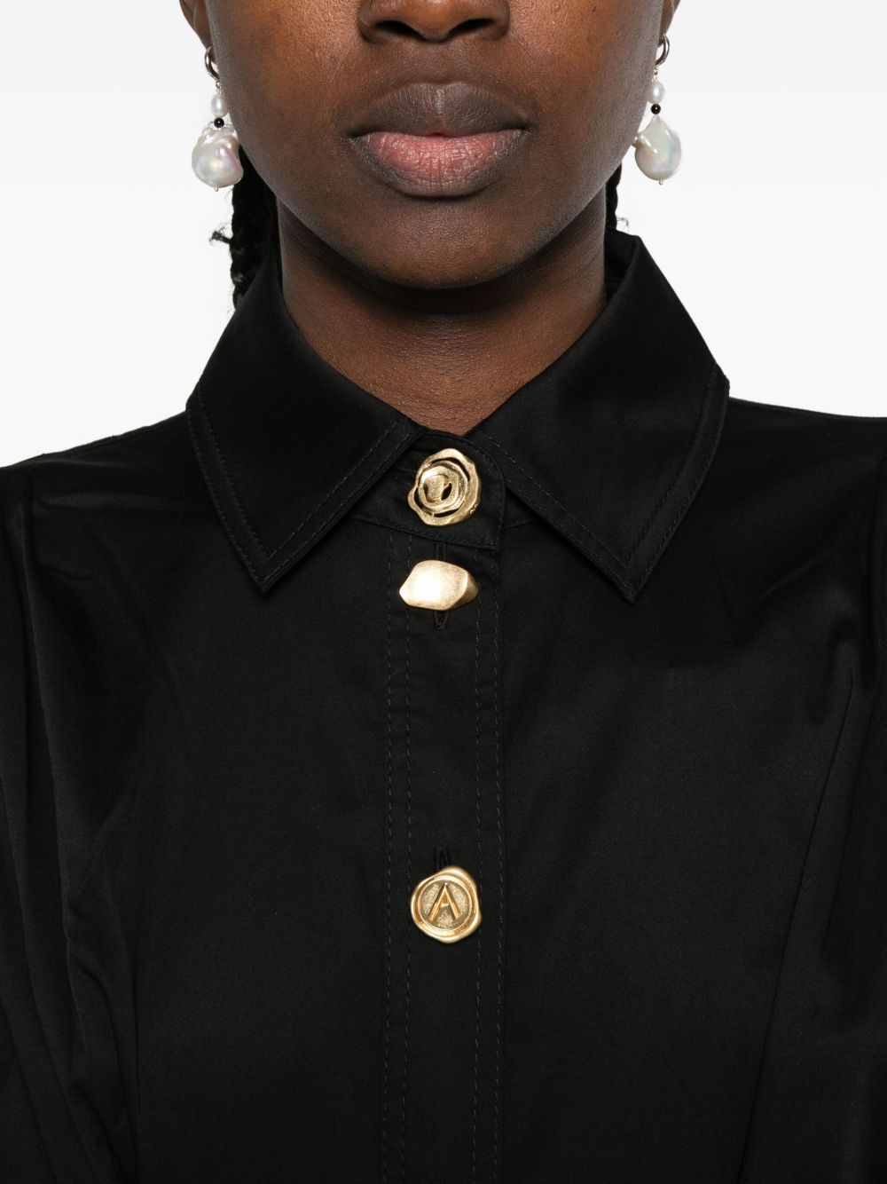 Alexa buttoned-up minidress - 5