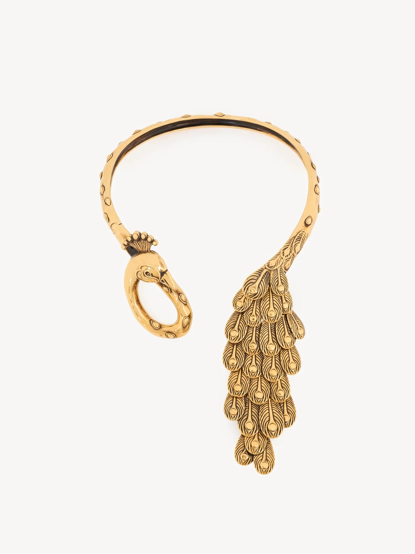 THE CHLOÉ FEATHER NECKLACE - 1