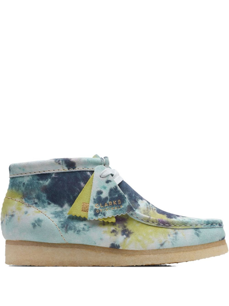 Wallabee "Turquoise" boots 1