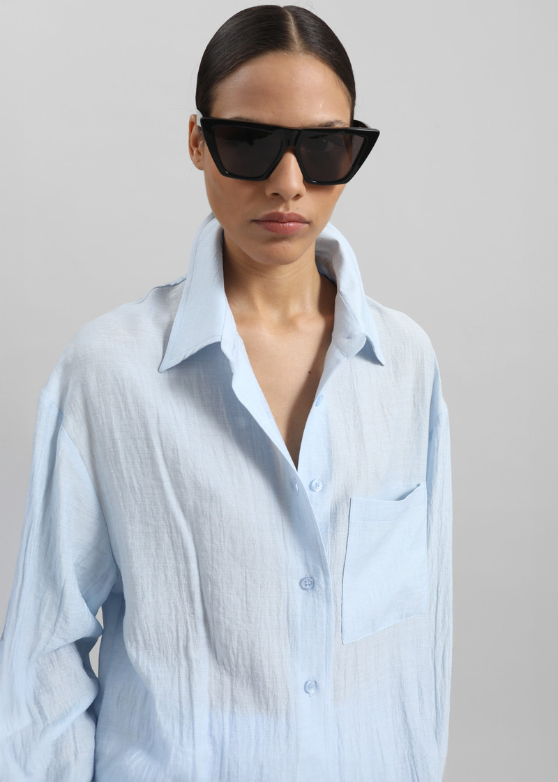 Ascain Fluid Shirt - Sky Blue 4