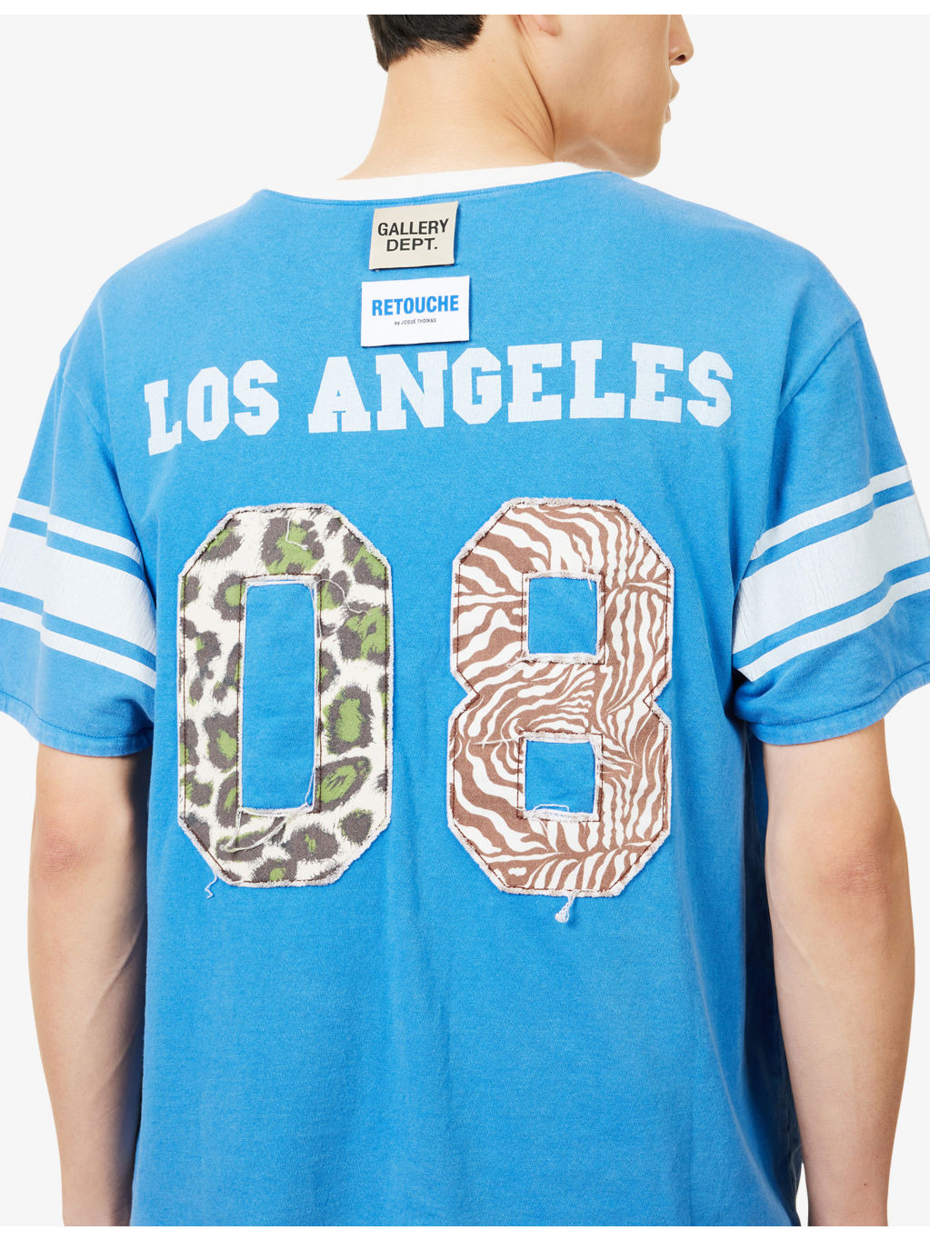 Layered Patch Cotton-Jersey T-Shirt - 5