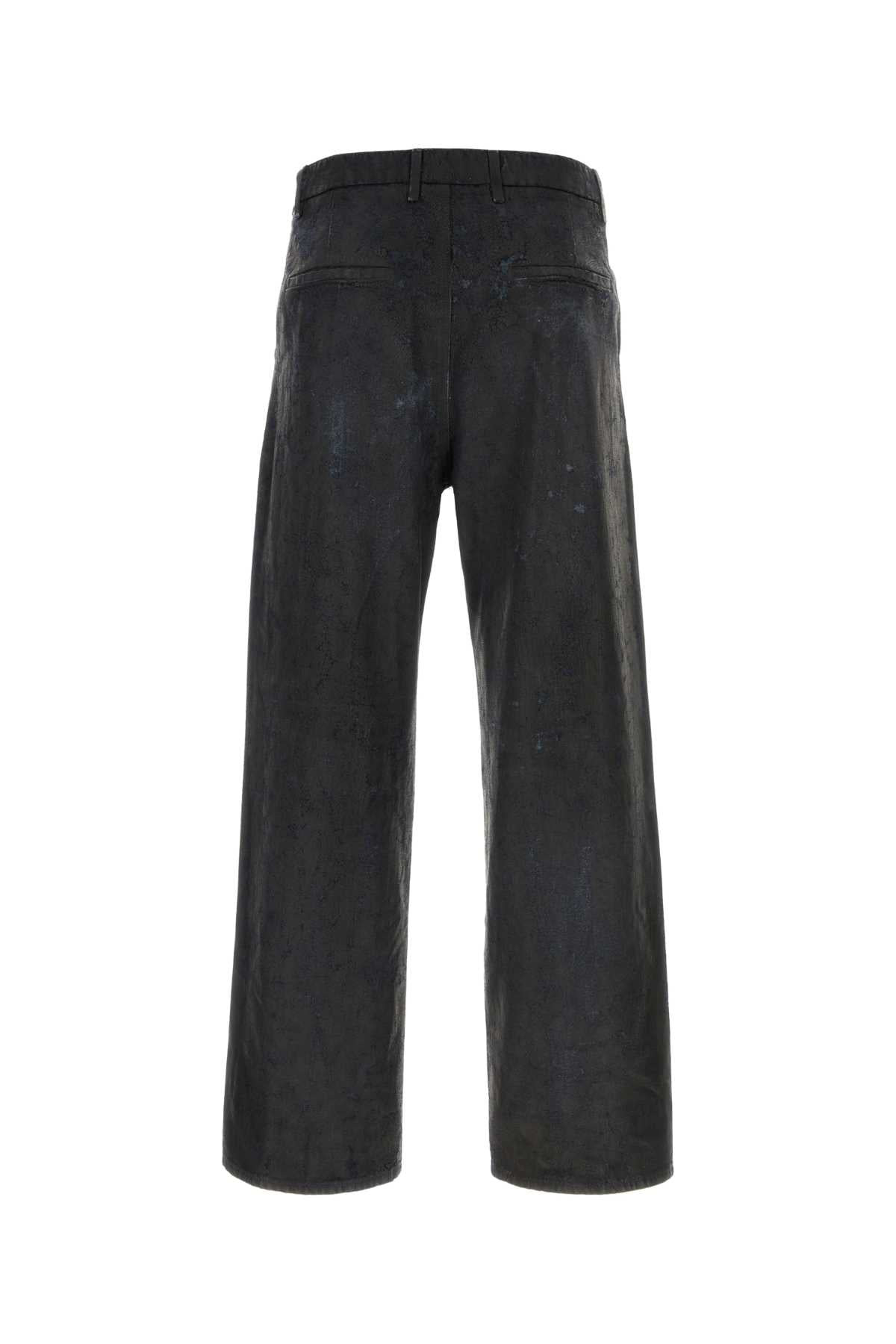 Diesel Men Black Denim D-Chino-Work 0Pgaz Jeans - 2
