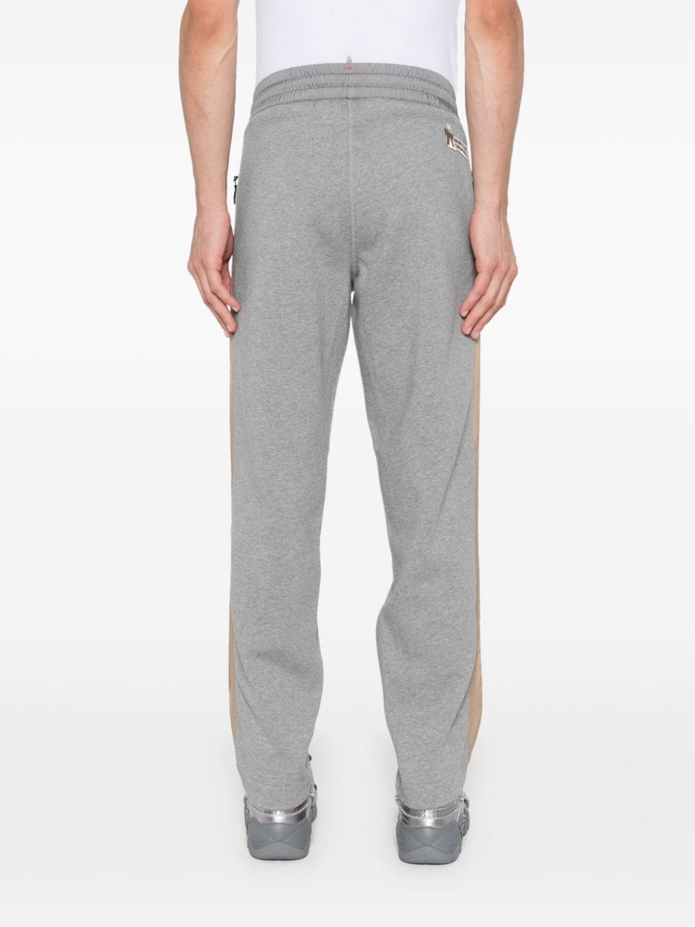 logo-patch track pants - 4