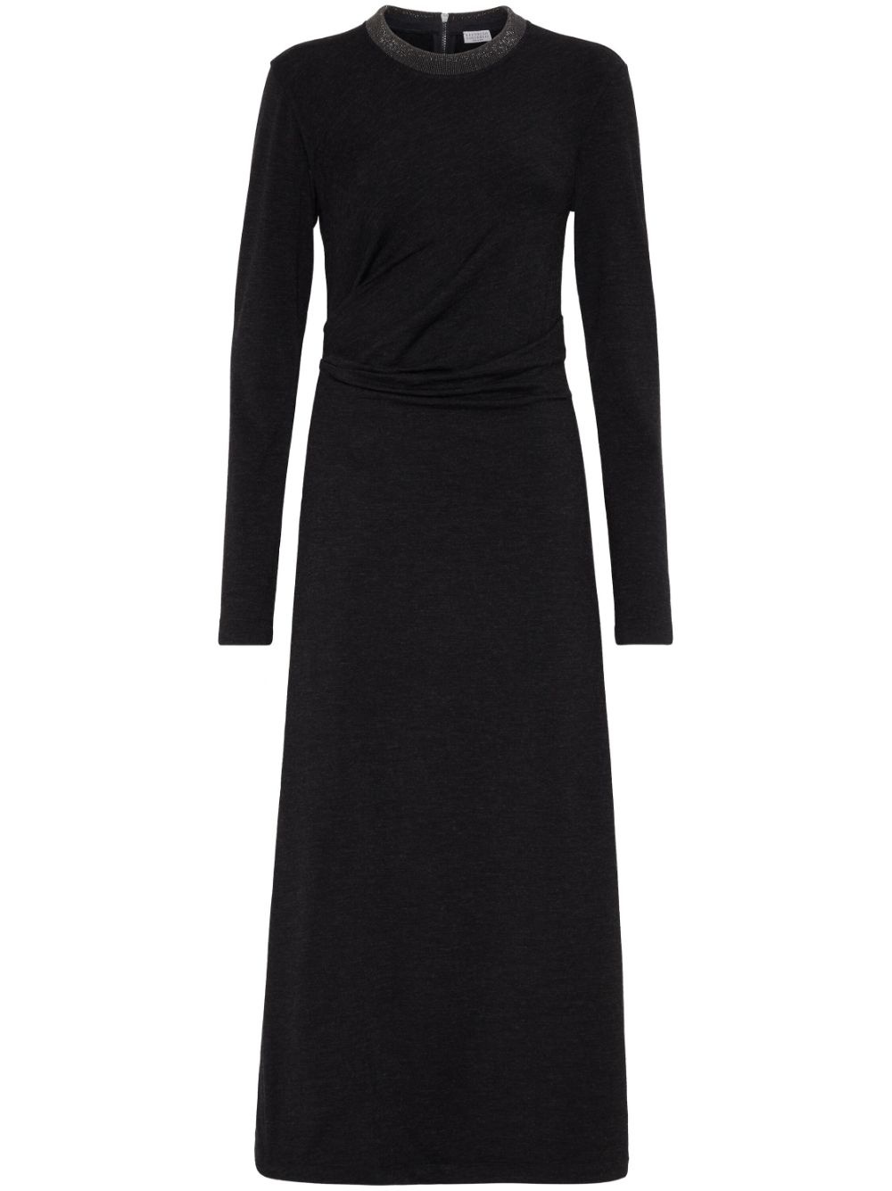 Brunello Cucinelli Wool Midi Dress - 1