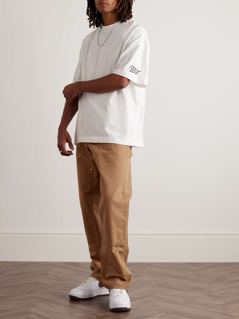 Carhartt Nash Straight-Leg Panelled Cotton-Canvas Trousers outlook