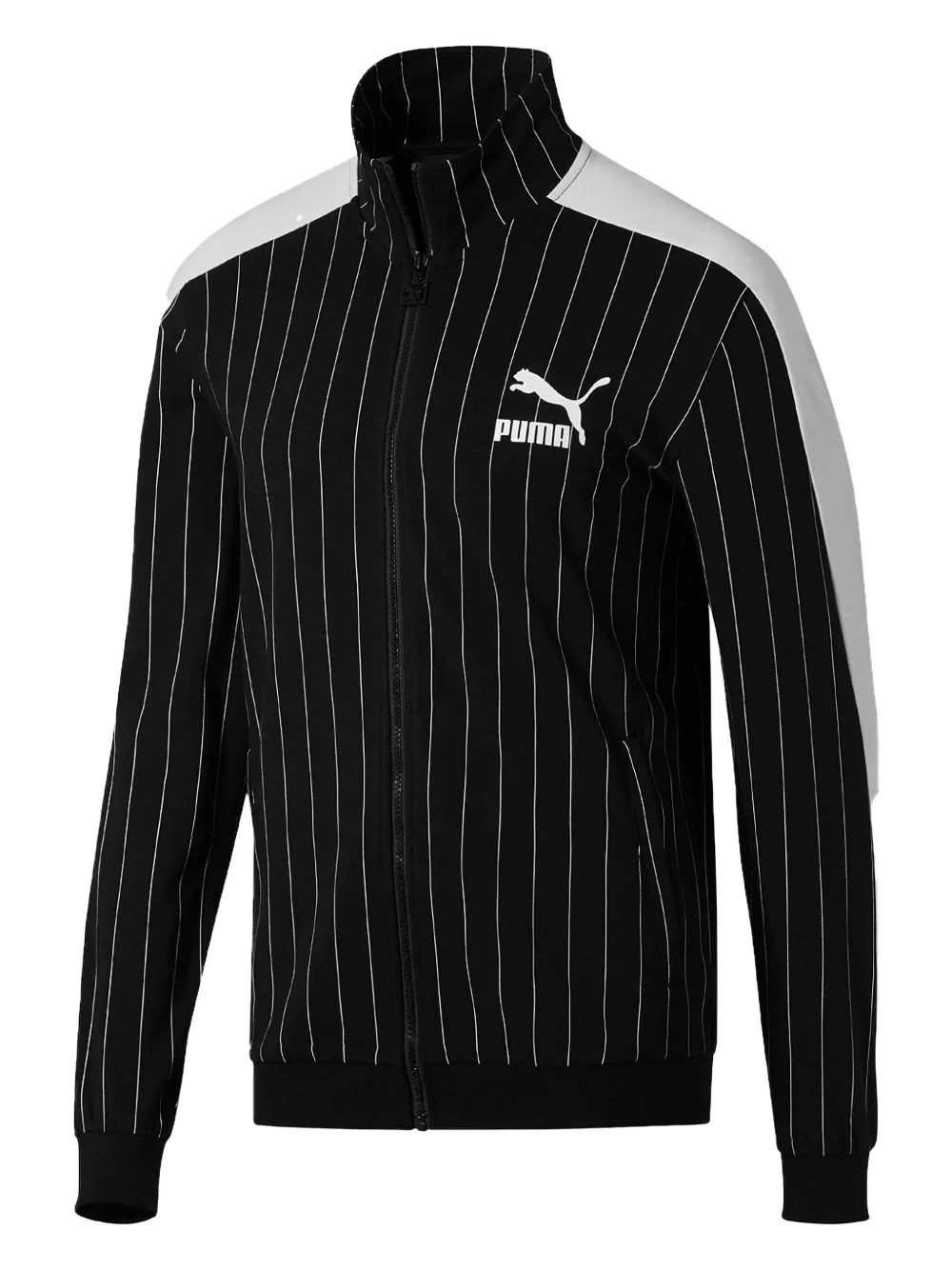 Archive Pinstripe T7 track jacket - 1