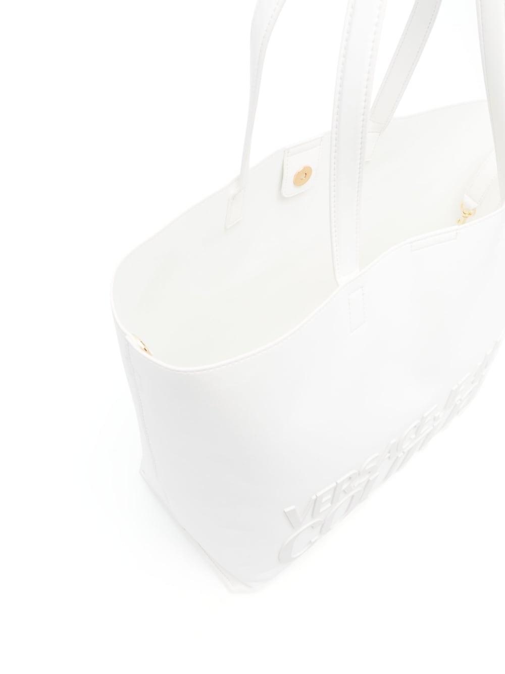 logo-embossed tote bag - 5