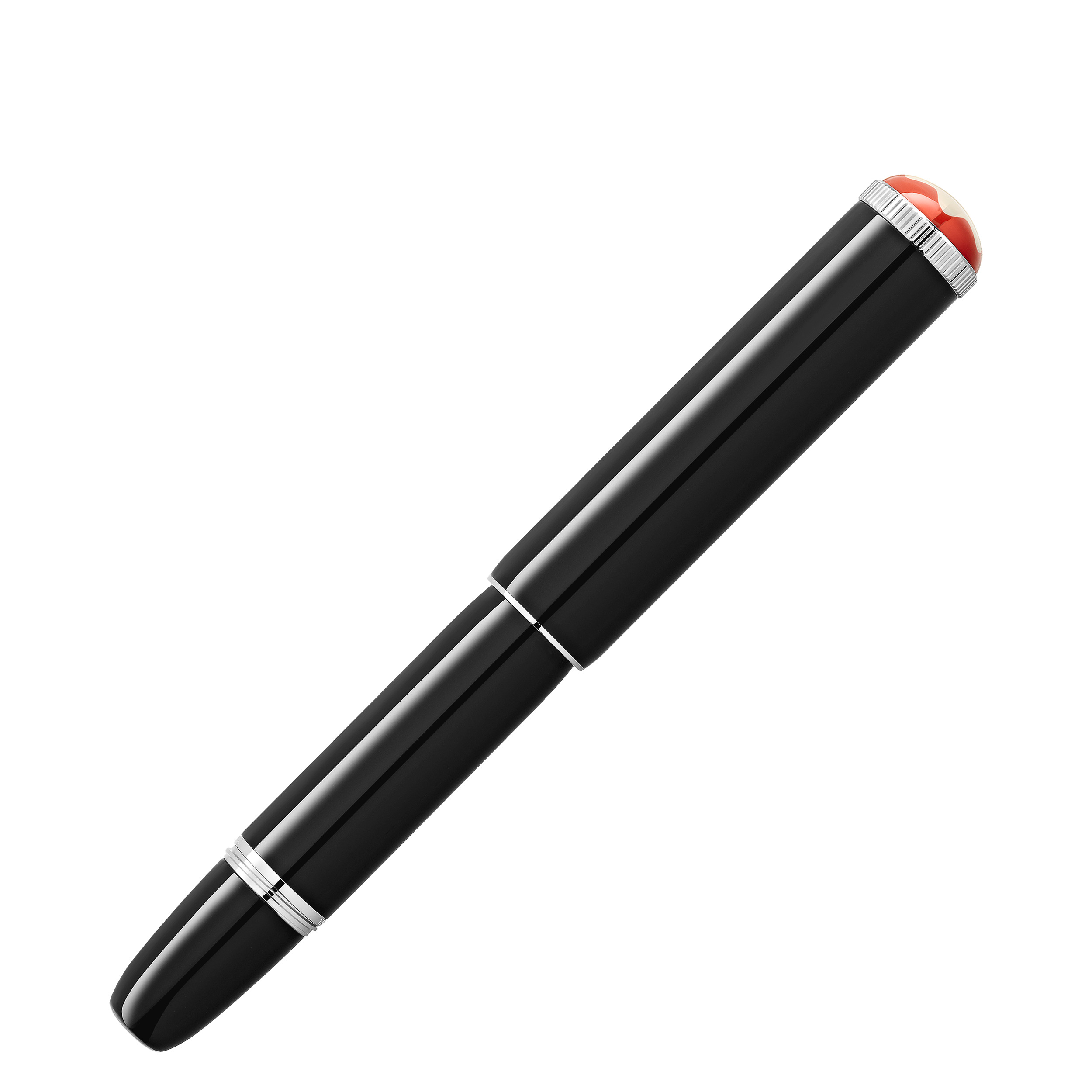 MONTBLANC HERITAGE ROUGE ET NOIR "BABY" SPECIAL EDITION BLACK ROLLERBALL - 4