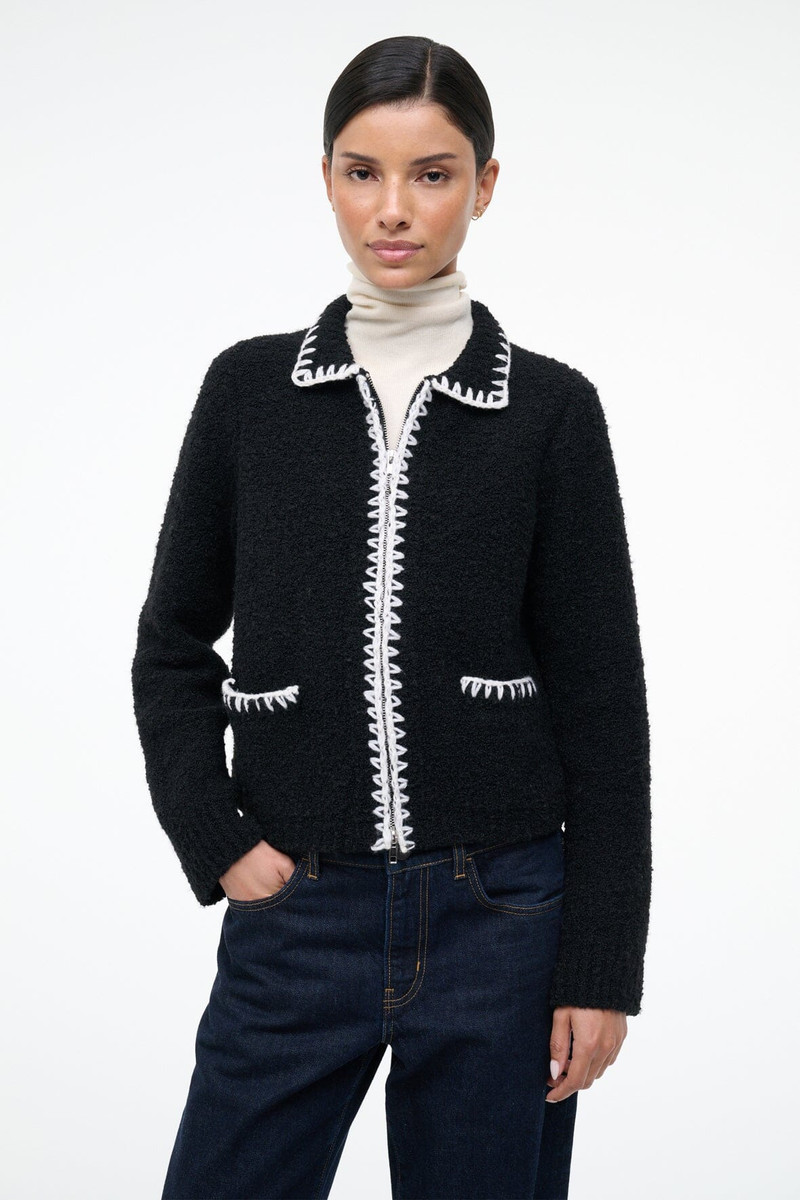 STAUD JEREMY SWEATER BLACK 4