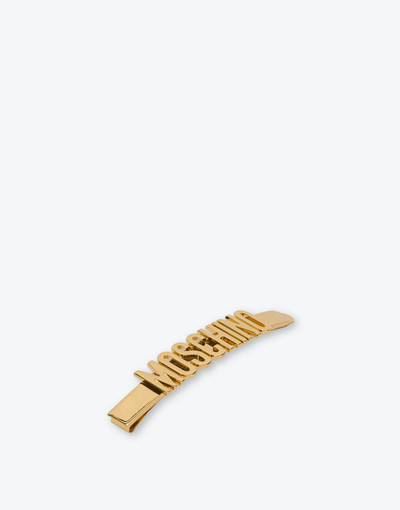 Moschino LETTERING LOGO HAIR PIN outlook