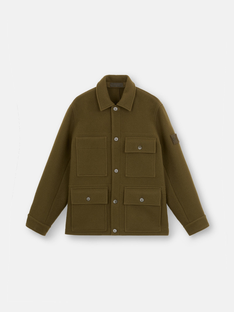 455F5 HEAVY MELTON_STONE ISLAND GHOST 1