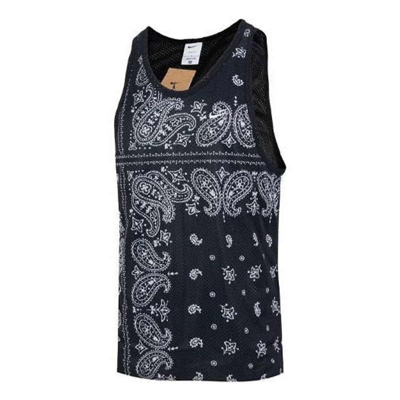 Nike Dri-fit Casual Breathable cashew Sleeveless Vest Black DH7372-010 - 1