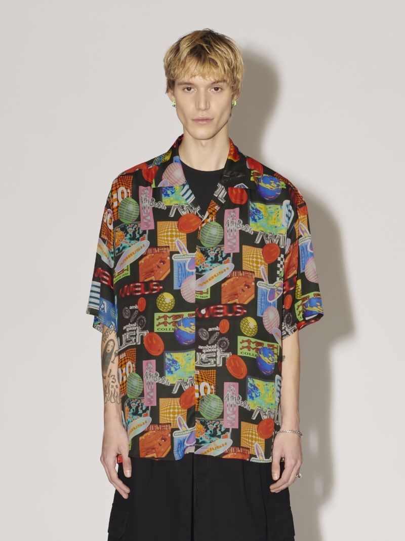 ALLOVER BOWLING SHIRT - 3
