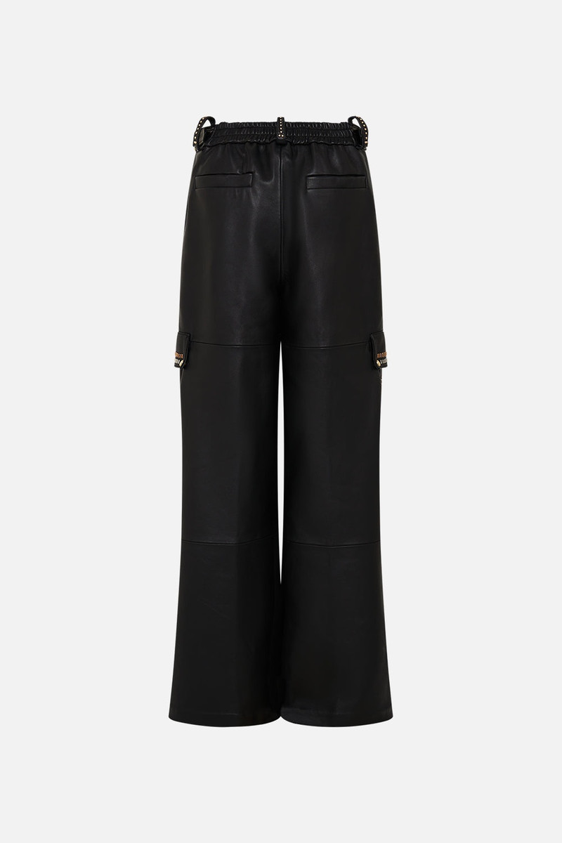 LEATHER UTILITY PANT 8