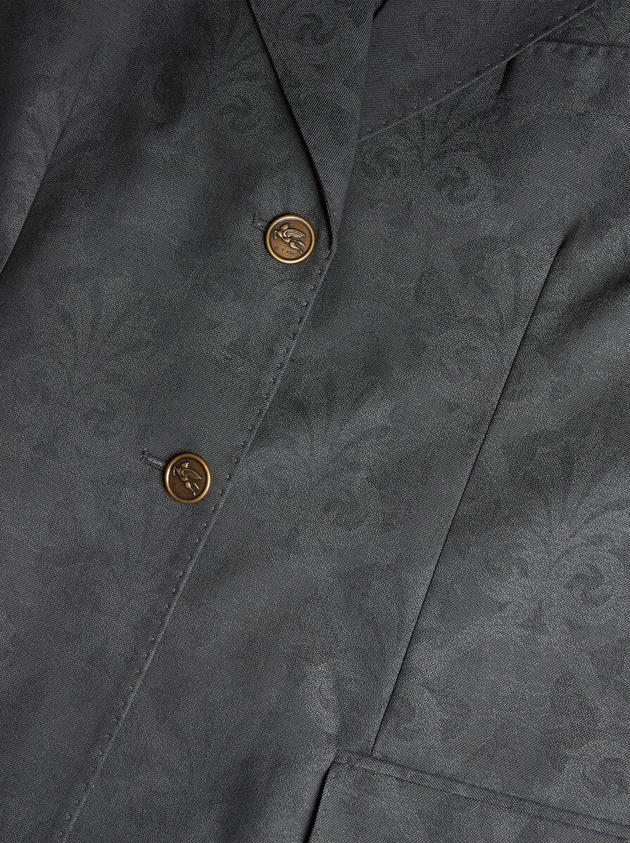 WOOL JACQUARD VEST - 6