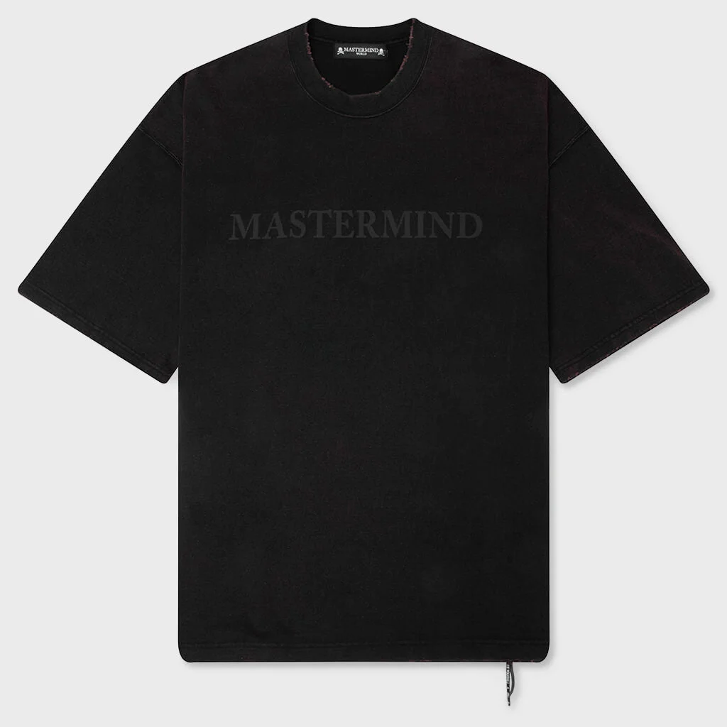 FADED S/S T-SHIRT - BLACK - 1