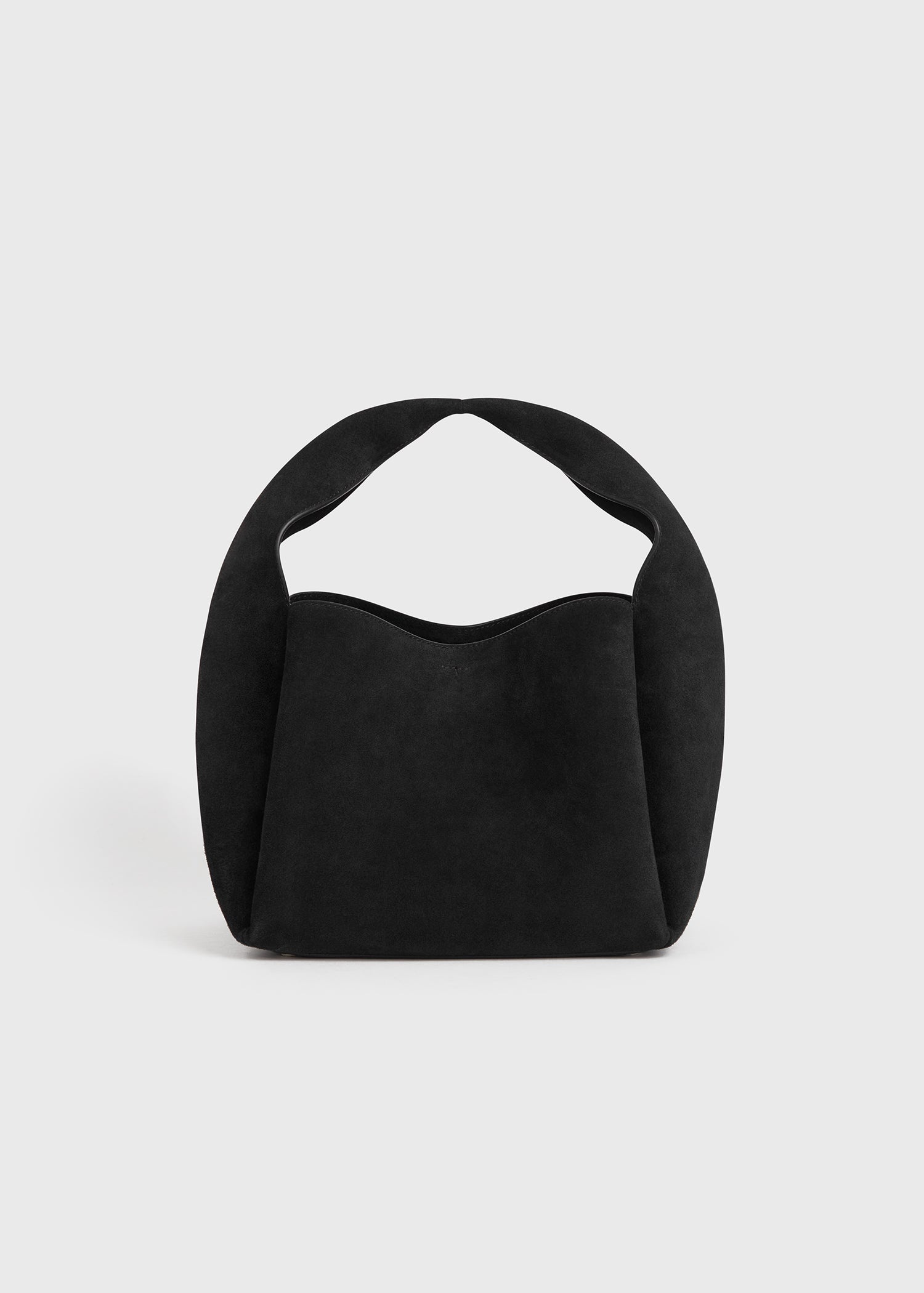Bucket bag black suede - 9
