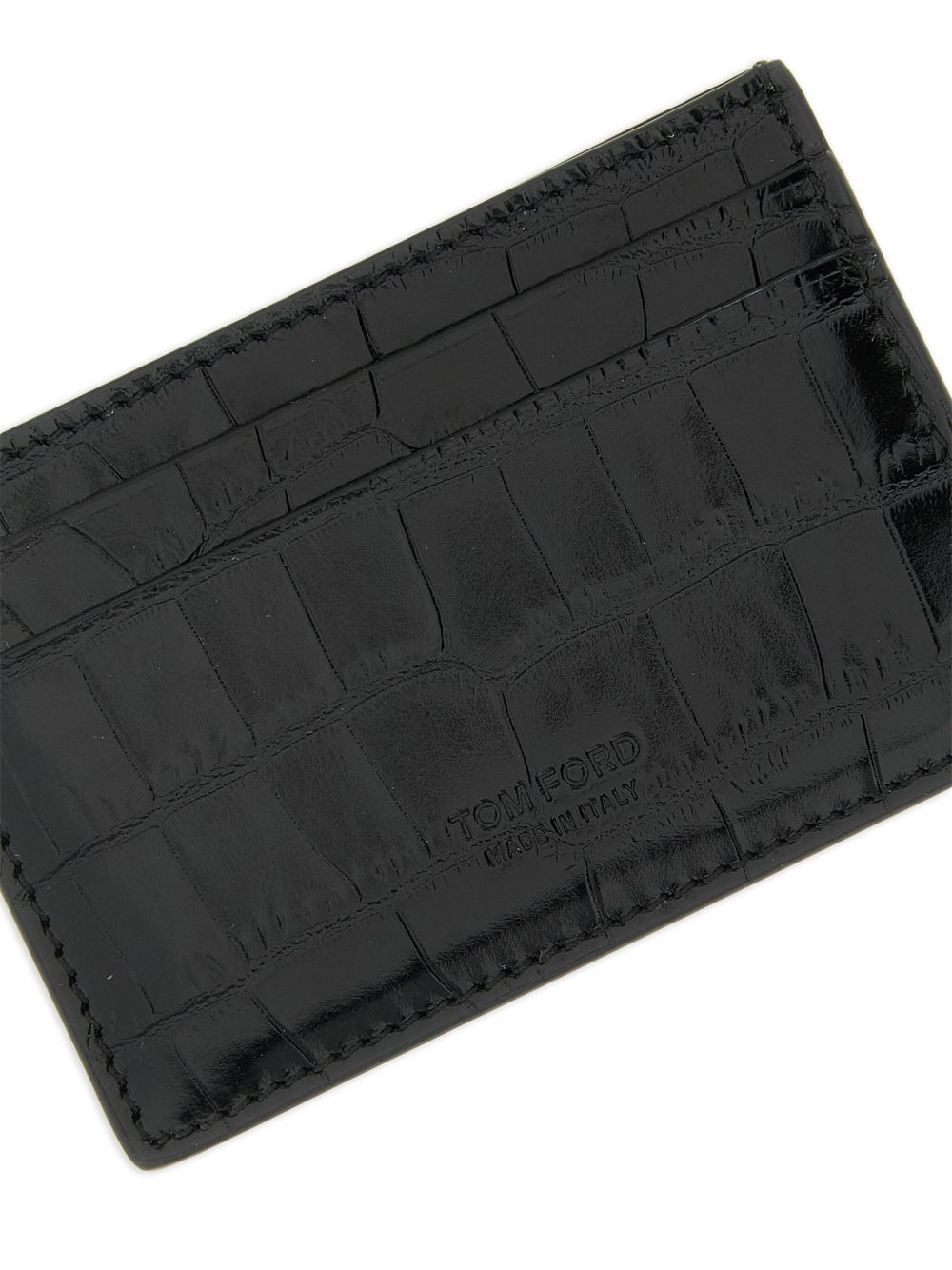 crocodile-effect card holder - 3