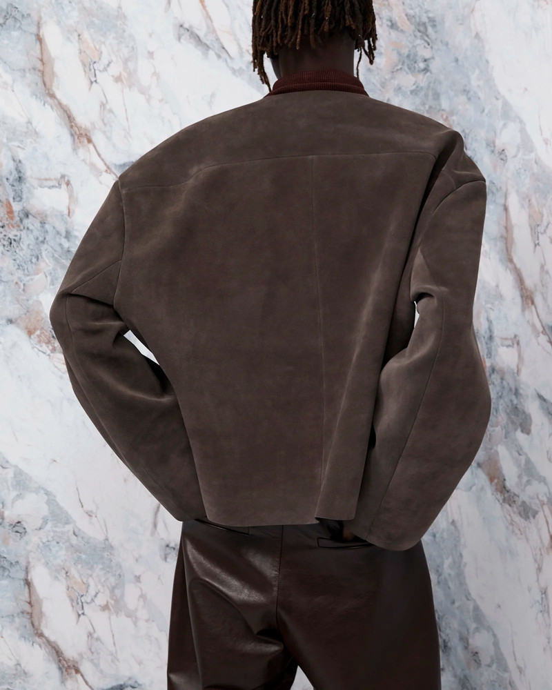 MINIMAL LEATHER JACKET LODEN 4
