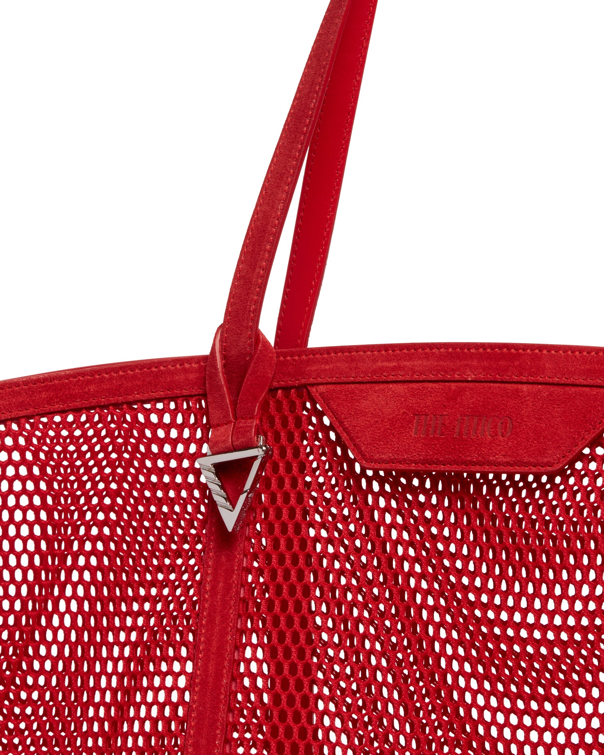 Red Mesh Shopping Bag - 5